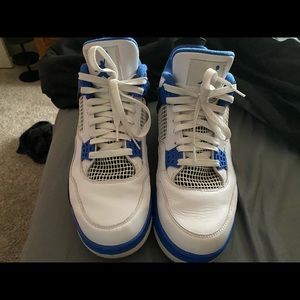 Jordan 4 Retro white and blue
